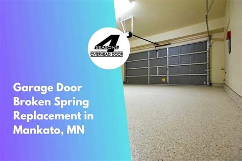 garage door spring replacement mankato mn